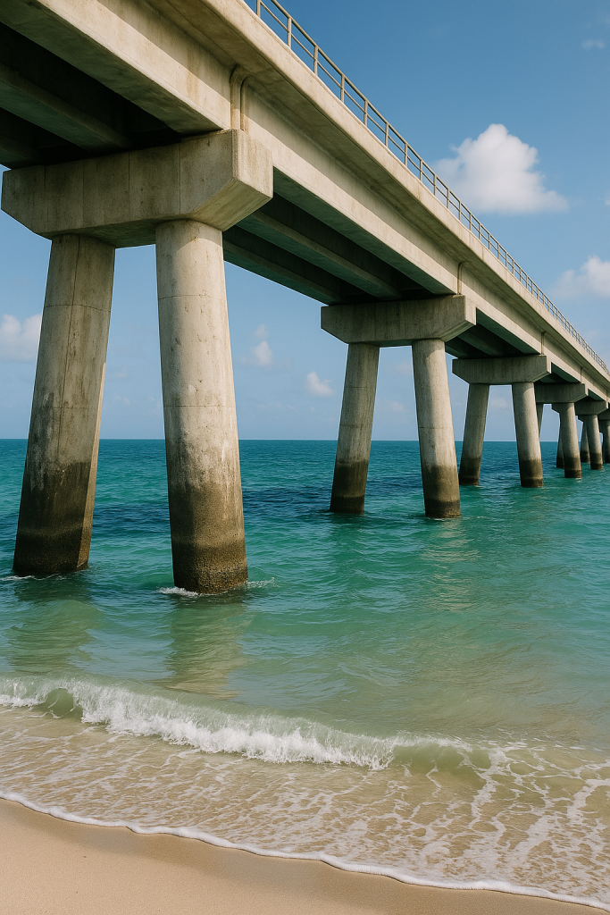 Top 4 Cement Types Explained for Exporters & Builders (2025 Guide) Type 2 cement columns in seawater for durability