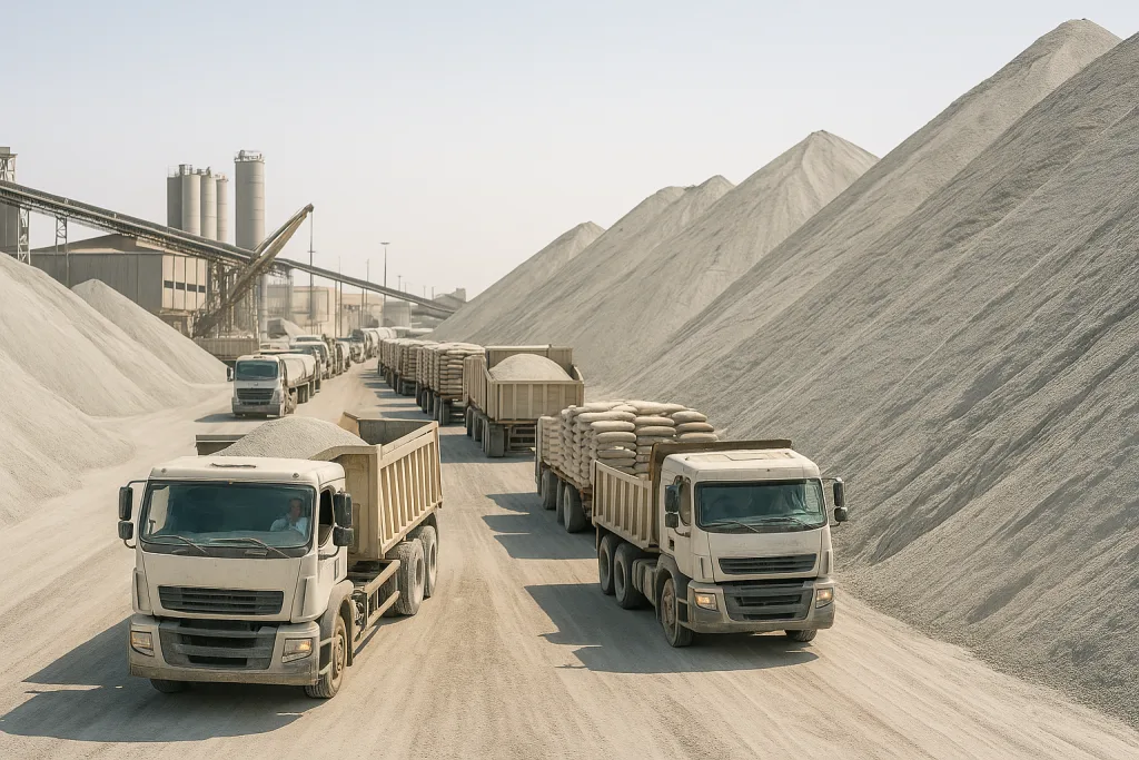 Cement export Middle East – supply chain and pricing challenges for exporters.